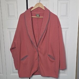 Lady Foot Locker Cardigan with Charcoal Trim